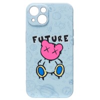 Чехол-накладка для Apple iPhone 14 Plus - (104) (синий) Luxo Creative