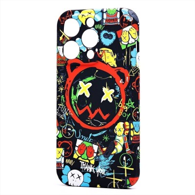 Чехол-накладка для Apple iPhone 14 Pro Max - (105) (черный) Luxo Creative