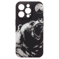 Чехол-накладка для Apple iPhone 14 Pro - (106) (черный) Luxo Creative