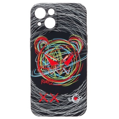 Чехол-накладка для Apple iPhone 14 - (103) (многоцветный) Luxo Creative