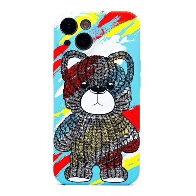 Чехол-накладка для Apple iPhone 14 - (114 )(многоцветный) Luxo Creative