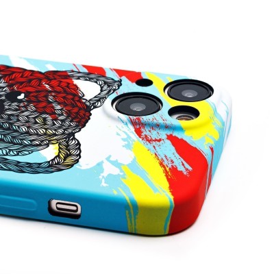 Чехол-накладка для Apple iPhone 14 - (114 )(многоцветный) Luxo Creative