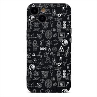 Чехол-накладка для Apple iPhone 14 - (141)  (черный) Luxo Creative