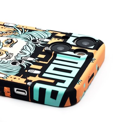 Чехол-накладка для Apple iPhone 14 - (142) (многоцветный) Luxo Creative Чехол-накладка для Apple iPhone 14 - (142) (многоцветный) Luxo Creative