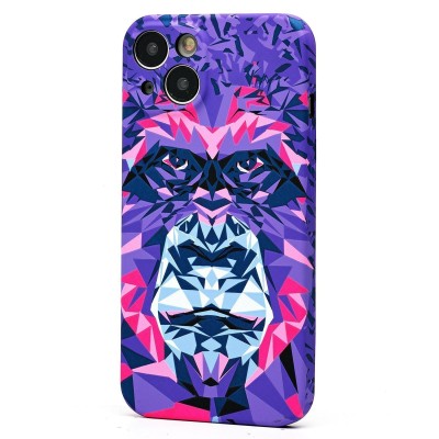 Чехол-накладка для Apple iPhone 14 - (144)  (фиолетовый) Luxo Creative