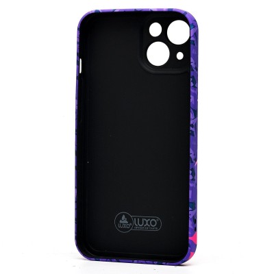 Чехол-накладка для Apple iPhone 14 - (144)  (фиолетовый) Luxo Creative