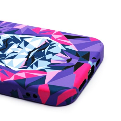 Чехол-накладка для Apple iPhone 14 - (144)  (фиолетовый) Luxo Creative
