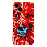 Чехол-накладка для Apple iPhone 14 - (146) (красный) Luxo Creative Чехол-накладка для Apple iPhone 14 - (146) (красный) Luxo Creative