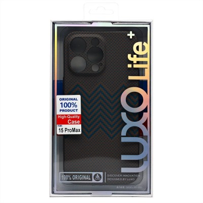 Чехол-накладка для Apple iPhone 15 Pro Max - (136)  (титановый) Luxo Creative