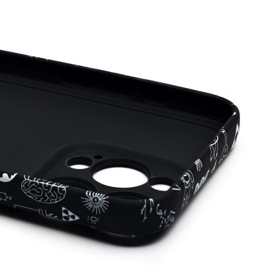 Чехол-накладка для Apple iPhone 15 Pro Max - (141)  (черный) Luxo Creative