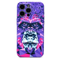 Чехол-накладка для Apple iPhone 15 Pro Max - (144)  (фиолетовый) Luxo Creative