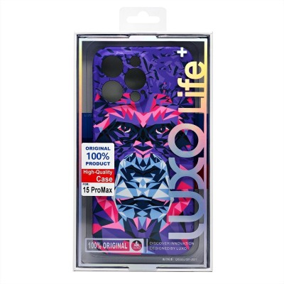 Чехол-накладка для Apple iPhone 15 Pro Max - (144)  (фиолетовый) Luxo Creative