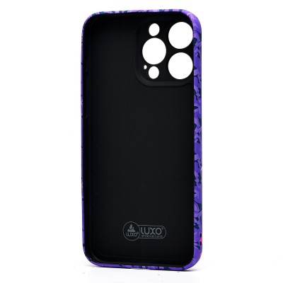 Чехол-накладка для Apple iPhone 15 Pro Max - (144)  (фиолетовый) Luxo Creative