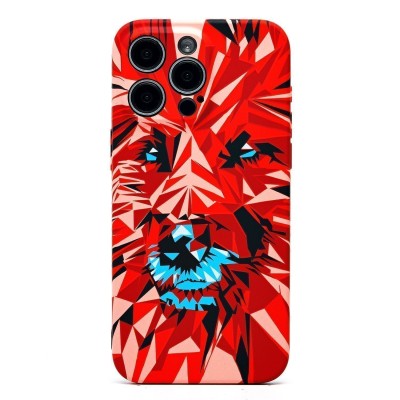 Чехол-накладка для Apple iPhone 15 Pro Max - (146)  (красный) Luxo Creative