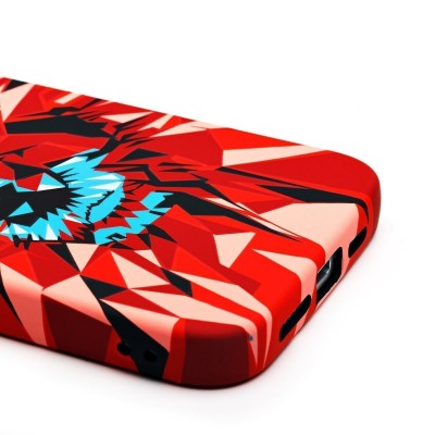 Чехол-накладка для Apple iPhone 15 Pro Max - (146)  (красный) Luxo Creative