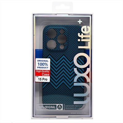 Чехол-накладка для Apple iPhone 15 Pro - (135)  (черный) Luxo Creative