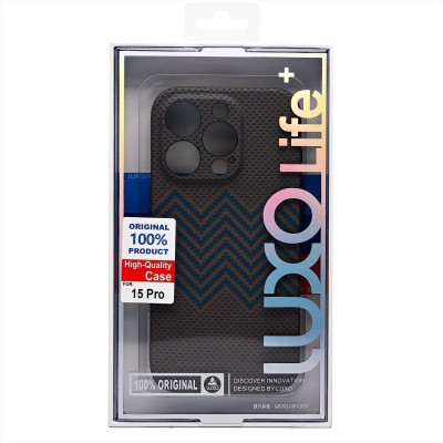 Чехол-накладка для Apple iPhone 15 Pro - (136)  (титановый) Luxo Creative