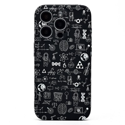 Чехол-накладка для Apple iPhone 15 Pro - (141)  (черный) Luxo Creative