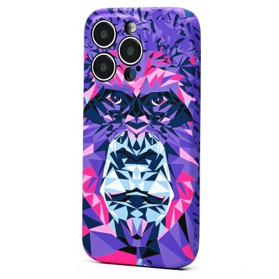 Чехол-накладка для Apple iPhone 15 Pro - (144)  (фиолетовый) Luxo Creative