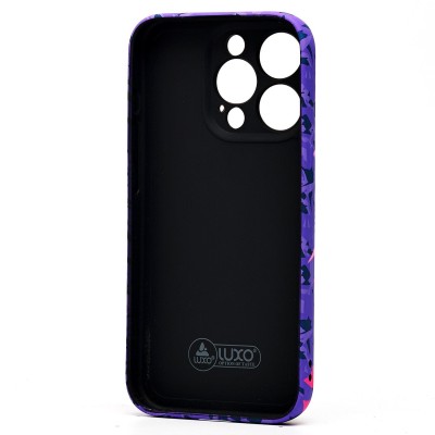 Чехол-накладка для Apple iPhone 15 Pro - (144)  (фиолетовый) Luxo Creative