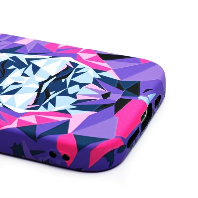 Чехол-накладка для Apple iPhone 15 Pro - (144)  (фиолетовый) Luxo Creative