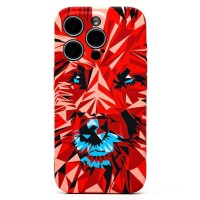 Чехол-накладка для Apple iPhone 15 Pro - (146)  (красный) Luxo Creative