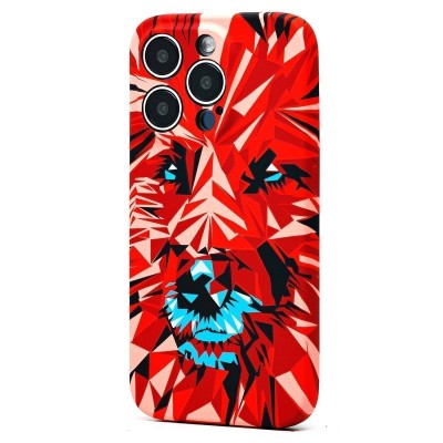 Чехол-накладка для Apple iPhone 15 Pro - (146)  (красный) Luxo Creative