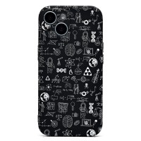 Чехол-накладка для Apple iPhone 15 - (141)  (черный) Luxo Creative