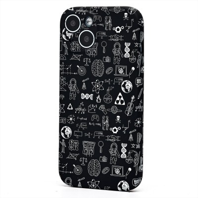 Чехол-накладка для Apple iPhone 15 - (141)  (черный) Luxo Creative