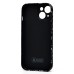 Чехол-накладка для Apple iPhone 15 - (141)  (черный) Luxo Creative