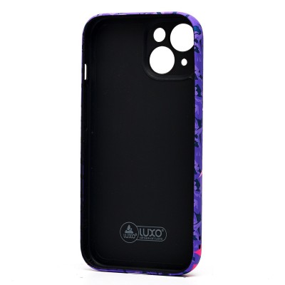 Чехол-накладка для Apple iPhone 15 - (144)  (фиолетовый) Luxo Creative