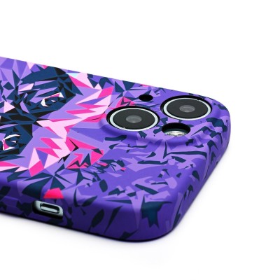 Чехол-накладка для Apple iPhone 15 - (144)  (фиолетовый) Luxo Creative