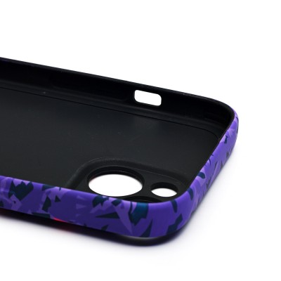 Чехол-накладка для Apple iPhone 15 - (144)  (фиолетовый) Luxo Creative