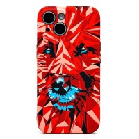 Чехол-накладка для Apple iPhone 15 - (146) (красный) Luxo Creative Чехол-накладка для Apple iPhone 15 - (146) (красный) Luxo Creative