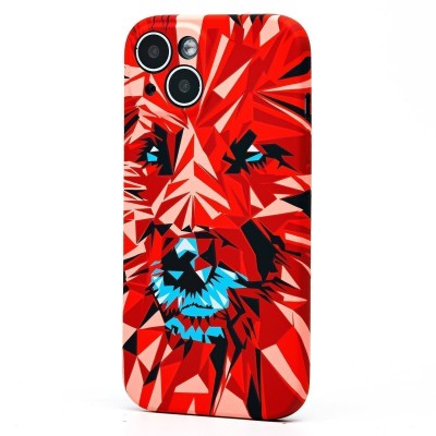 Чехол-накладка для Apple iPhone 15 - (146)  (красный) Luxo Creative