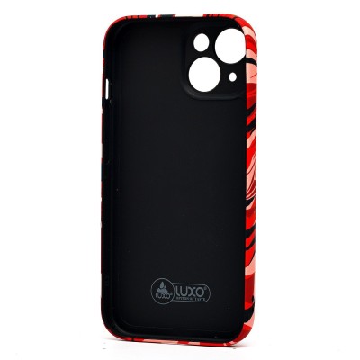 Чехол-накладка для Apple iPhone 15 - (146)  (красный) Luxo Creative