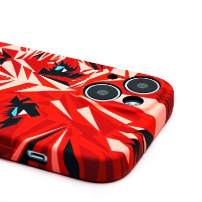 Чехол-накладка для Apple iPhone 15 - (146)  (красный) Luxo Creative
