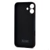 Чехол-накладка для Apple iPhone 16 Plus - (134)  (темно-синий) Luxo Creative
