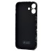 Чехол-накладка для Apple iPhone 16 Plus - (140)  (черный) Luxo Creative