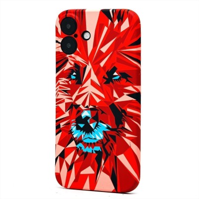 Чехол-накладка для Apple iPhone 16 Plus - (146)  (красный) Luxo Creative