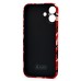 Чехол-накладка для Apple iPhone 16 Plus - (146)  (красный) Luxo Creative