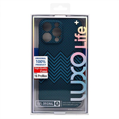 Чехол-накладка для Apple iPhone 16 Pro Max - (135)  (черный) Luxo Creative