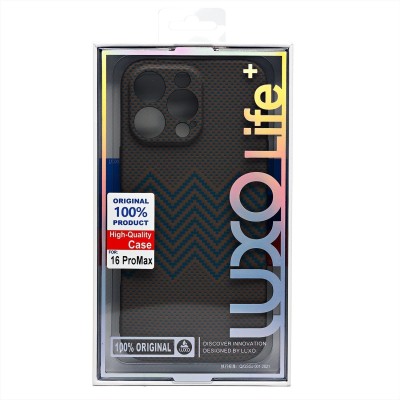 Чехол-накладка для Apple iPhone 16 Pro Max - (136)  (титановый) Luxo Creative