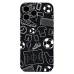 Чехол-накладка для Apple iPhone 16 Pro Max - (140)  (черный) Luxo Creative