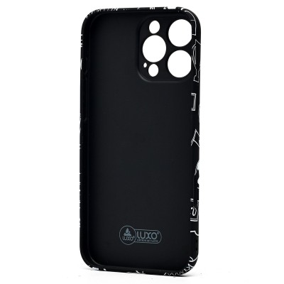 Чехол-накладка для Apple iPhone 16 Pro Max - (140) (черный) Luxo Creative Чехол-накладка для Apple iPhone 16 Pro Max - (140) (черный) Luxo Creative