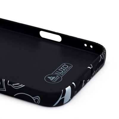 Чехол-накладка для Apple iPhone 16 Pro Max - (140) (черный) Luxo Creative Чехол-накладка для Apple iPhone 16 Pro Max - (140) (черный) Luxo Creative