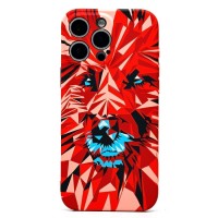 Чехол-накладка для Apple iPhone 16 Pro Max - (146)  (красный) Luxo Creative