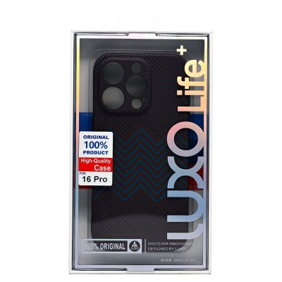 Чехол-накладка для Apple iPhone 16 Pro - (134)  (темно-синий) Luxo Creative