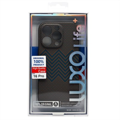 Чехол-накладка для Apple iPhone 16 Pro - (136)  (титановый) Luxo Creative