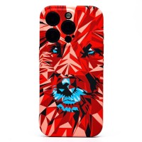 Чехол-накладка для Apple iPhone 16 Pro - (146)  (красный) Luxo Creative
